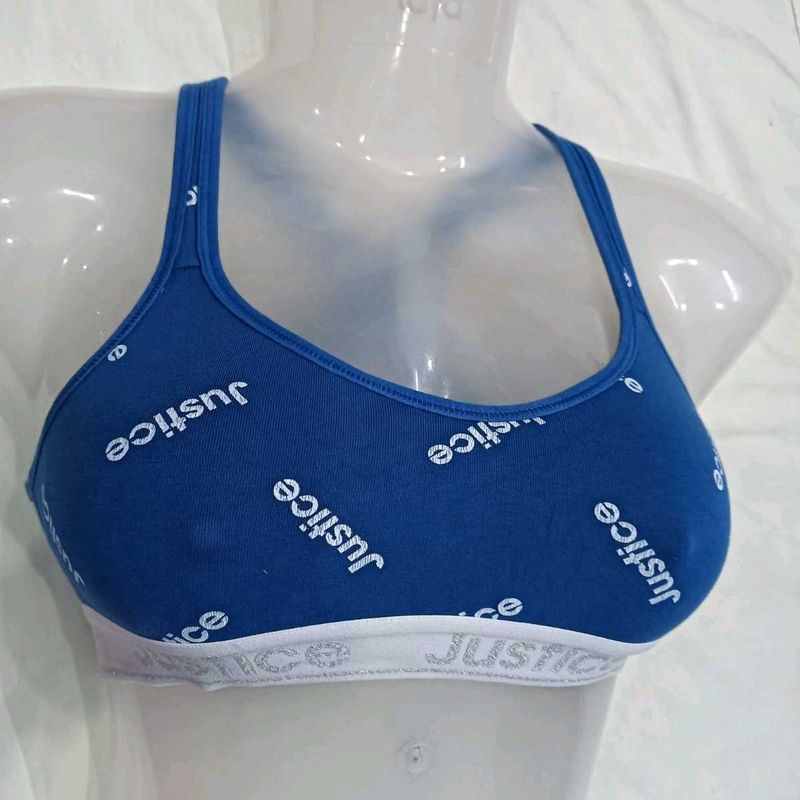 🪔 Justice Blue Sports Bra
