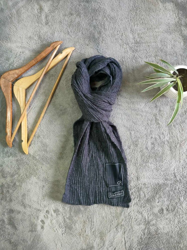 Calvin Klein Charcoal Scarf