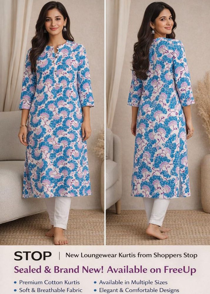 ✨Shoppers Stop Kurti with Tag (Large