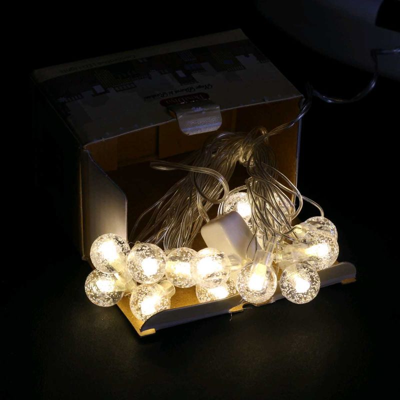 Crystal ball lights