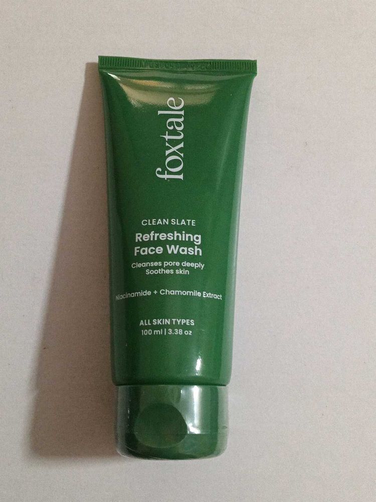 Foxtale Clean Slate Refreshing Face Wash