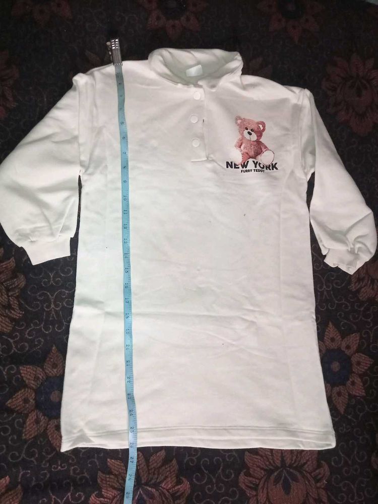 Cute Bear Graphic Top