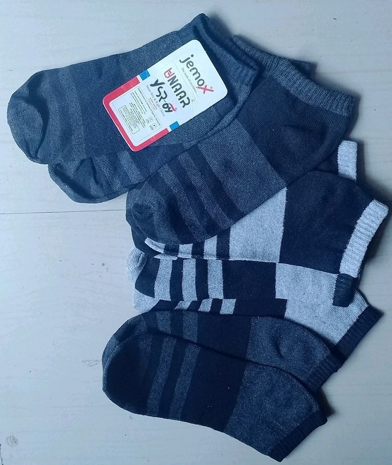 (5 pair🧦)Men &amp; Women Ankle Length 🧦