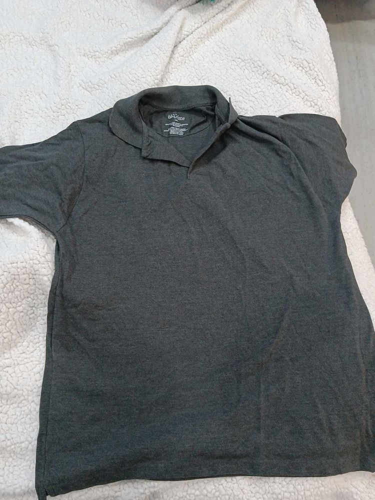Gray Polo Shirt 2XL