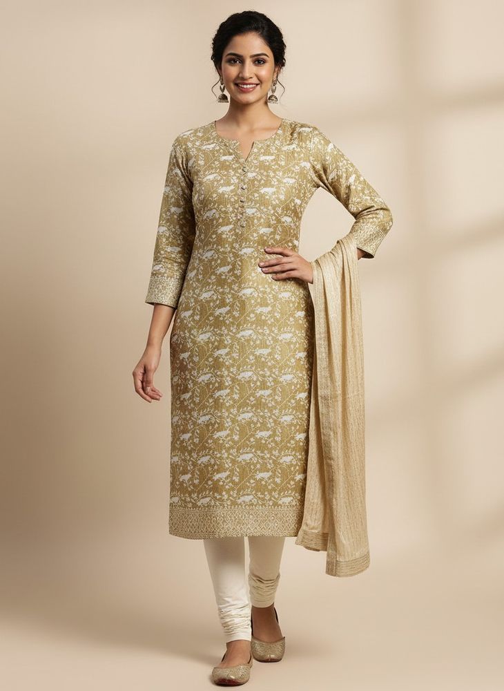 Elegant Printed Kurta