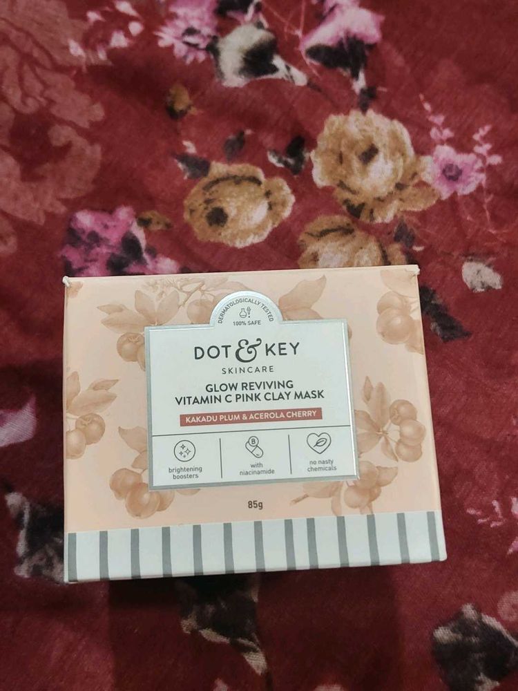 DOT &amp; KEY Glow Reviving Vitamin C Pink Clay Mask