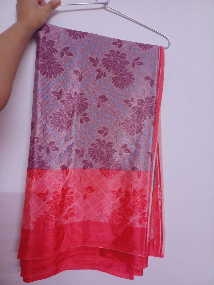 Elegant crepe silk saree 🌷