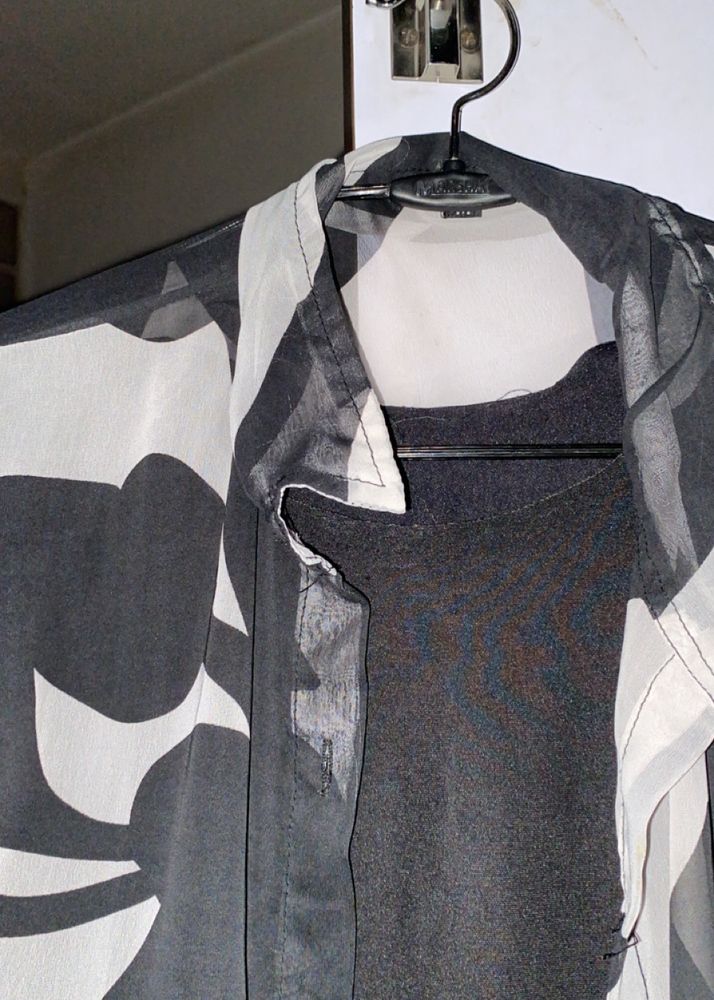 Selling Black Georgette Shirt and Formal Pant
