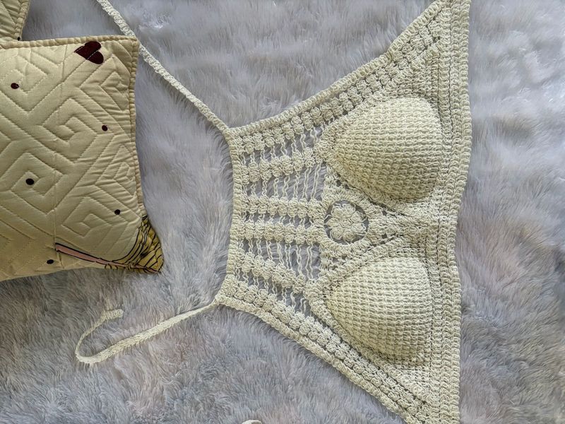 Handmade Crochet Bikini Top