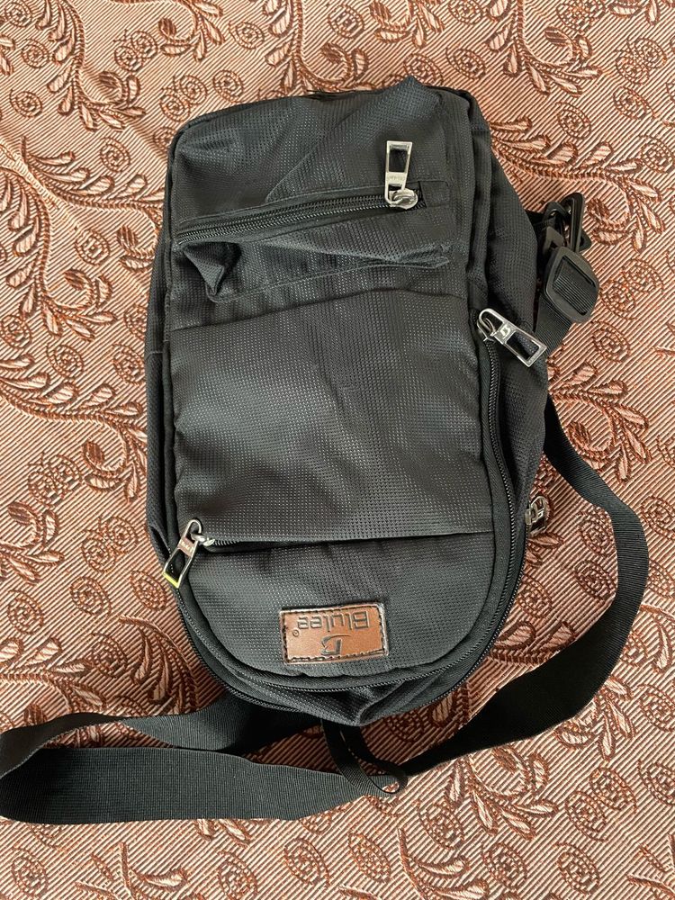 Black Crossbody Sling Bag