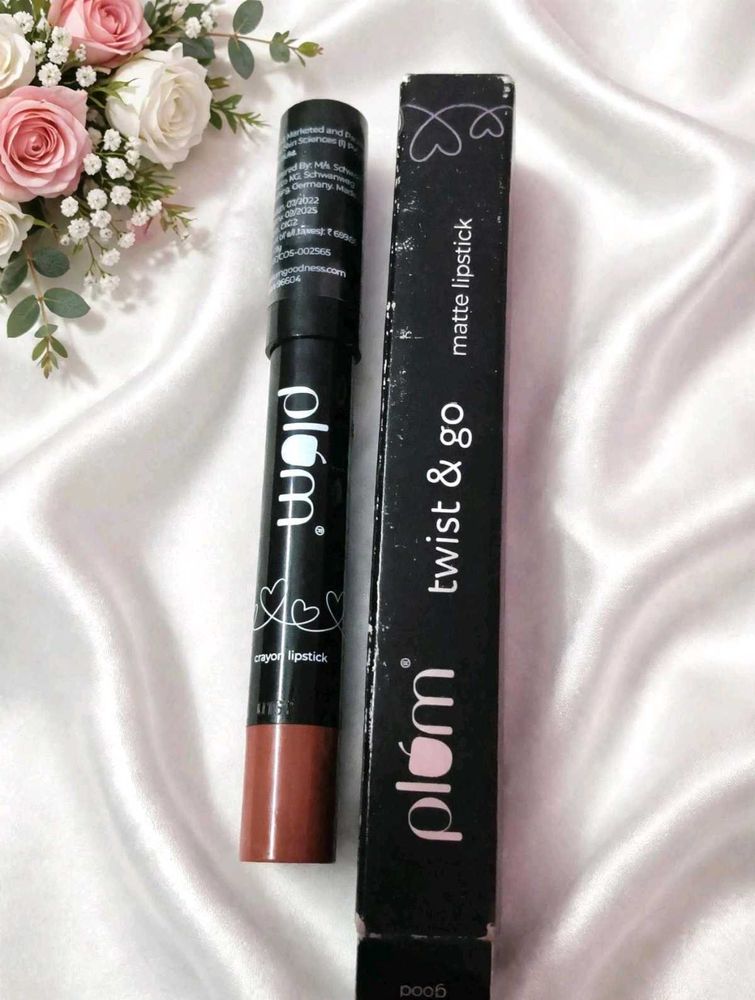 Plum Twist &amp; Go Matte Lipstick  la Sand