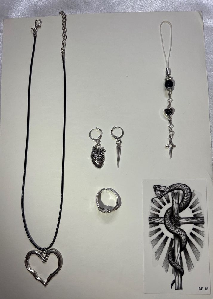 Gothic Jewelry Set