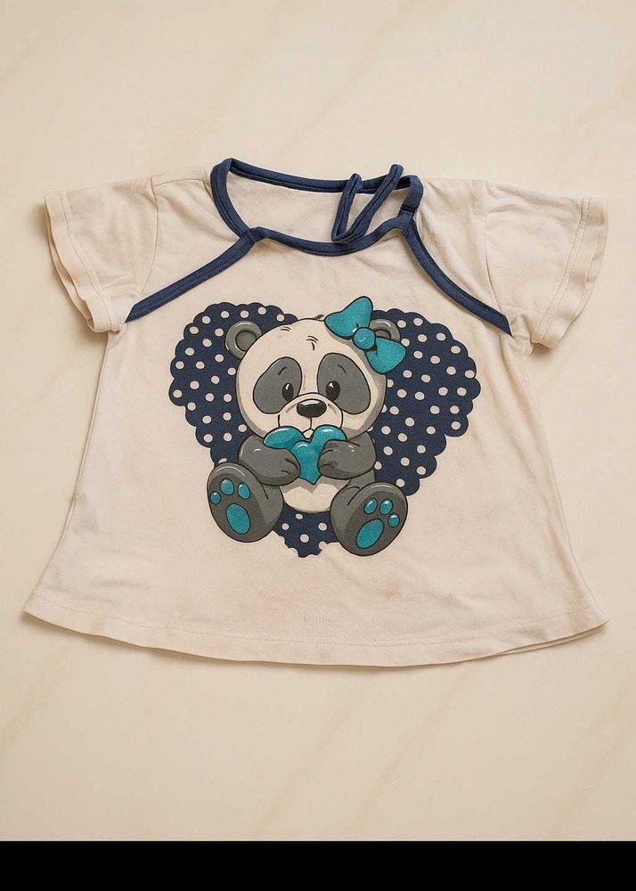 👕 White Kids T-Shirt (1–2 Years)