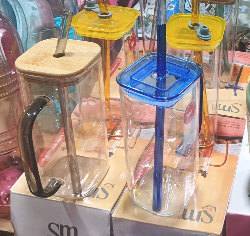Trendy Square Glass Tumblers