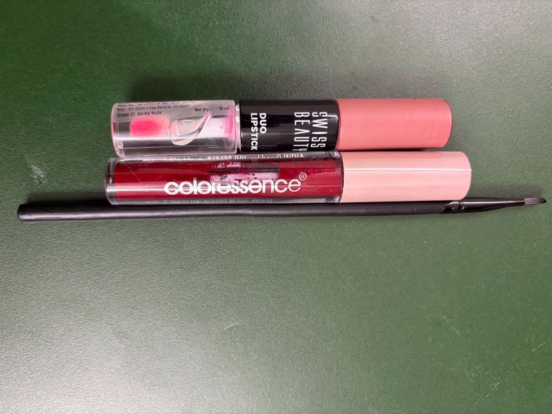 Lipstick Duo &amp; Lip Gloss Set