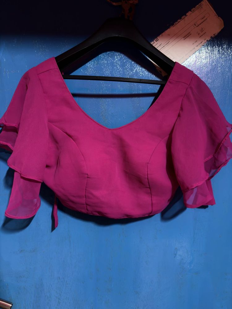 Elegant Pink Blouse