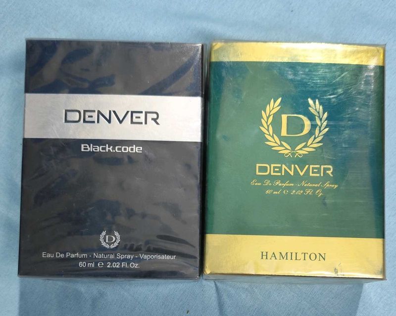Combo of Denver Perfume - Black Code &amp; Hamilto