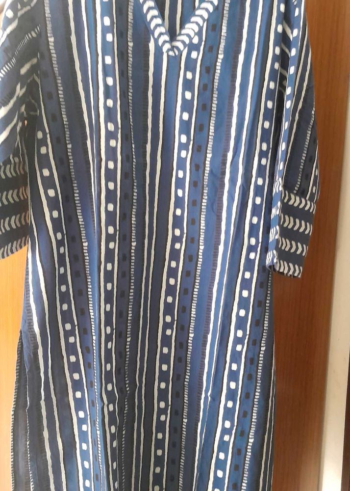 Striped Cotton Kurta