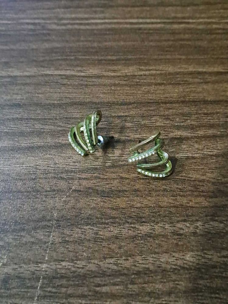 Sparkling Ear Climber Earrings