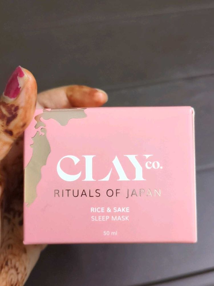 CLAYCO. Rice &amp; Sake Sleep Mask