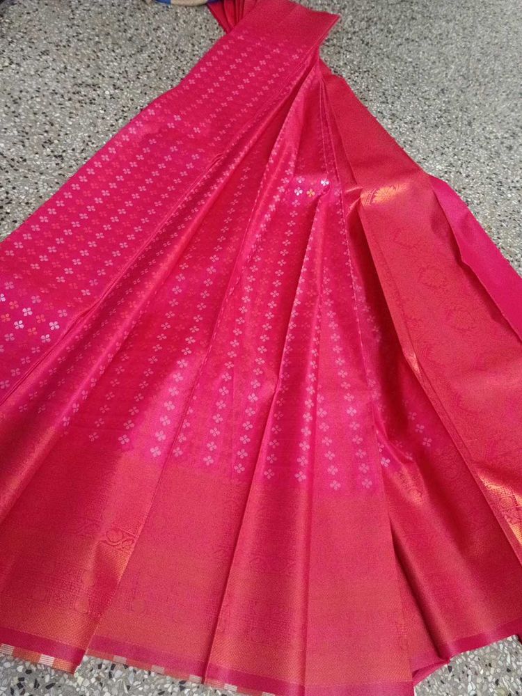 Beautiful Pink Saree