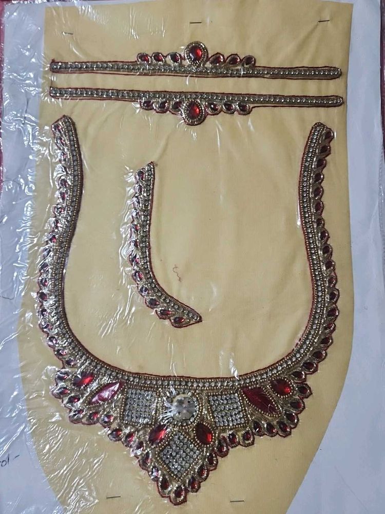 Embellished jacket design work