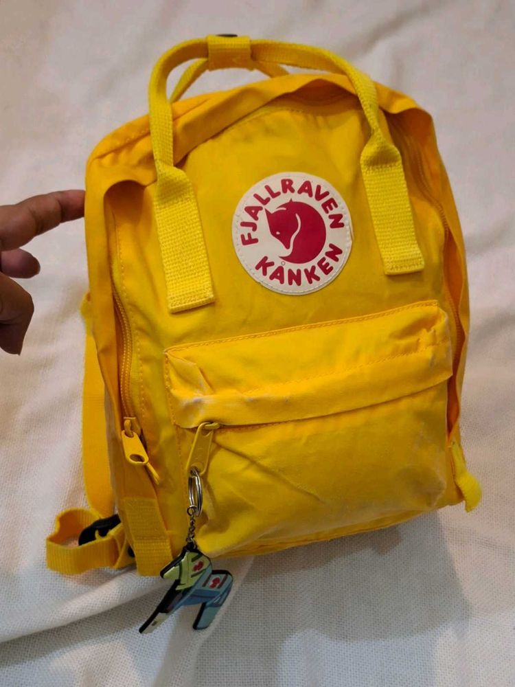 Fjallraven Kanken Backpack - Yellow