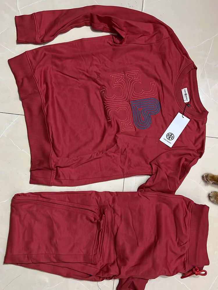 Tory Burch Red Women’s Tracksuit