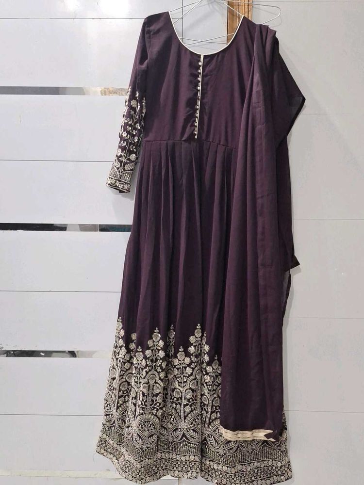 Anarkali duppta set
