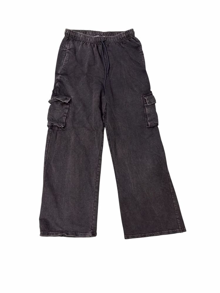 Washed Cargo Pants