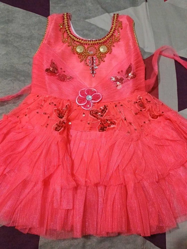Sparkling Pink Party Dress