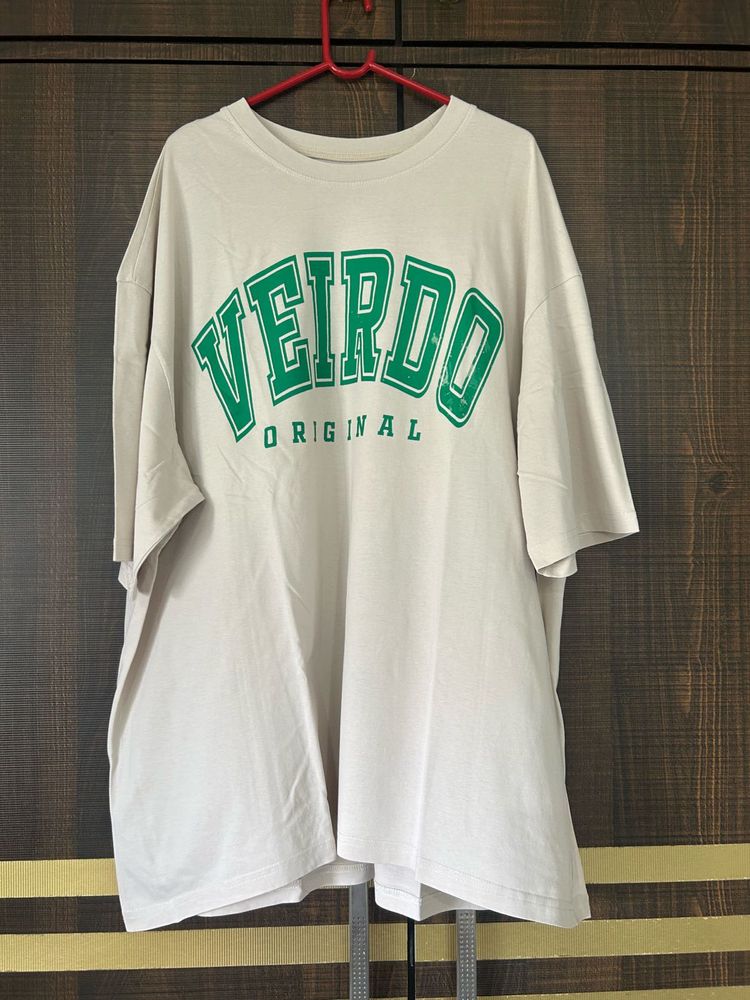Cream "VEIRDO ORIGINAL" T-Shirt