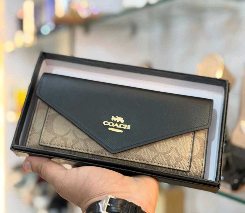 COACH WALLETS✅ TRIPPLE SIDE FOLD✅FIRST COPY