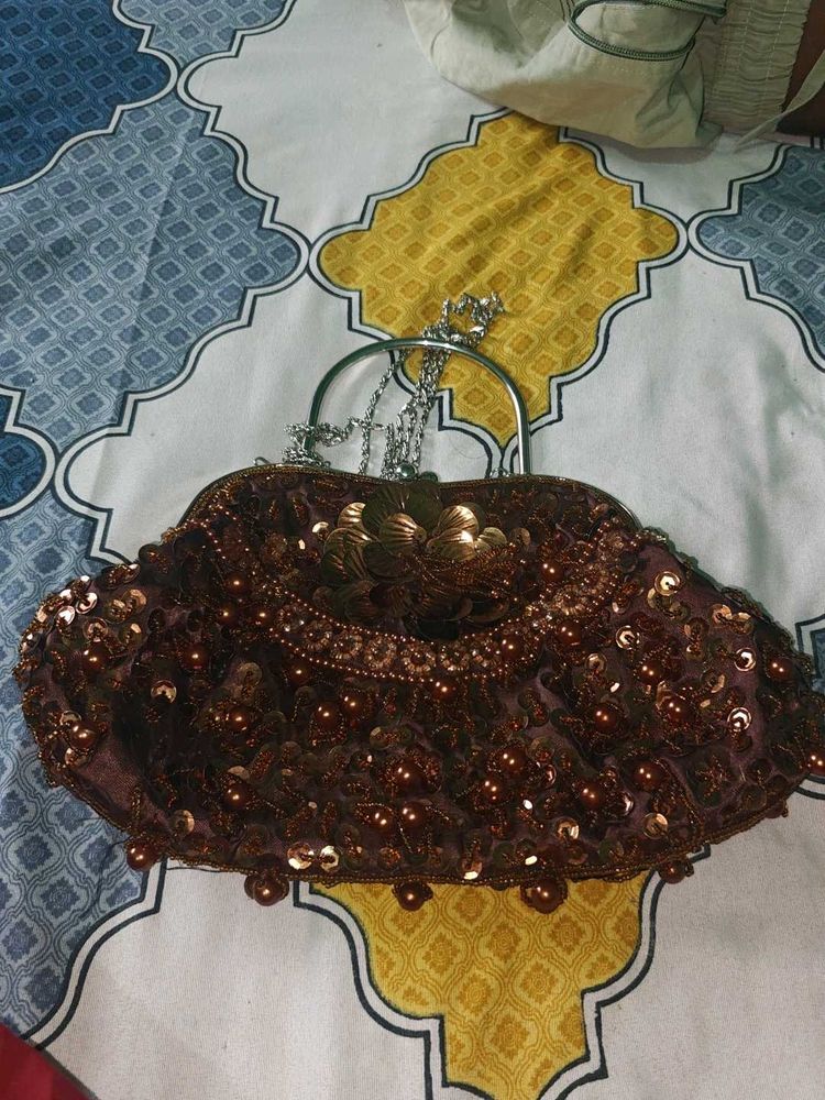 Embellished Clutch Bag