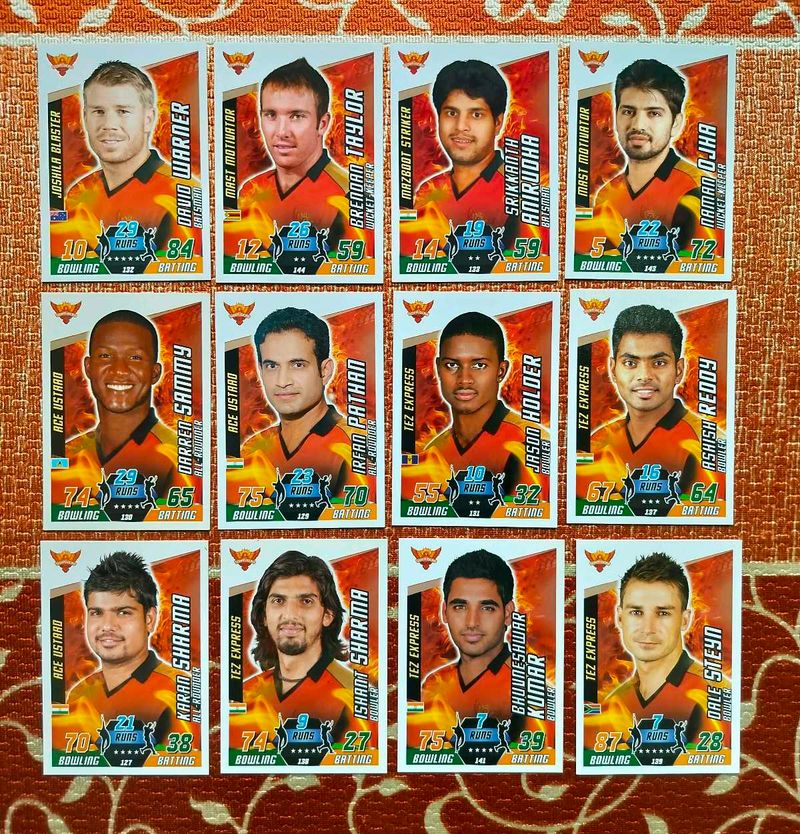 IPL 2014 PUNJAB AND SRH TEAMS