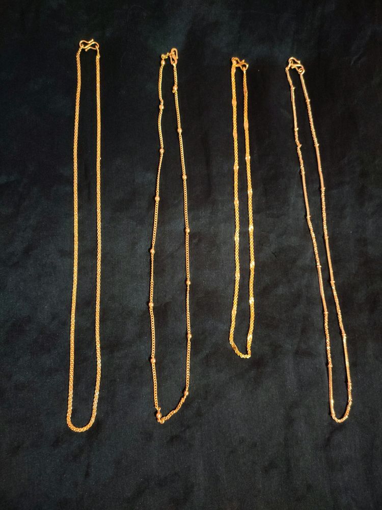 Manipuri gold chain