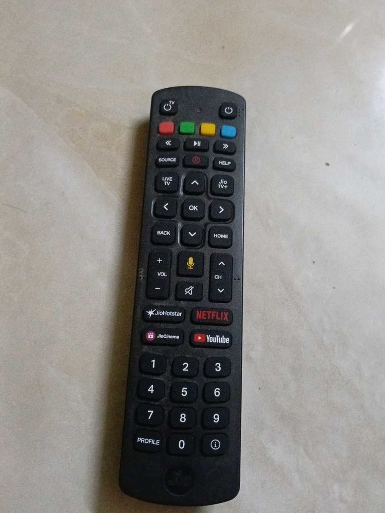 Jio Remote Control for tv box working fine