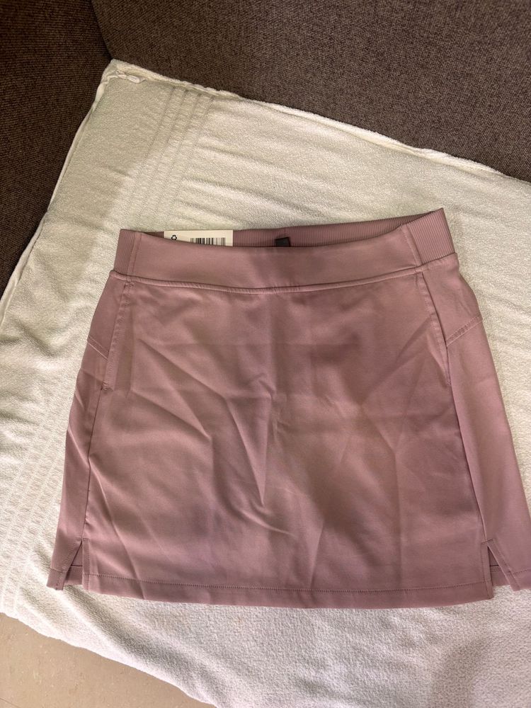 Light Pink A-line Skirt + shorts (skorts)