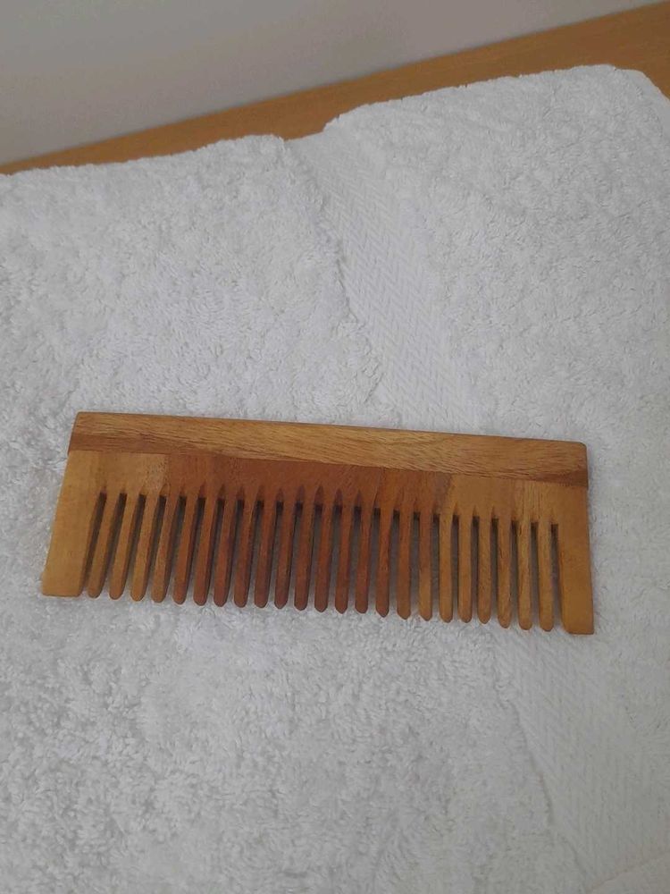 Wooden Hair Comb