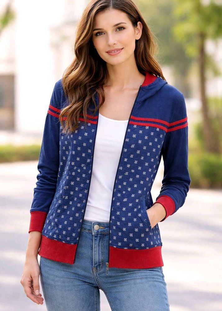 Striped &amp; Starry Hoodie
