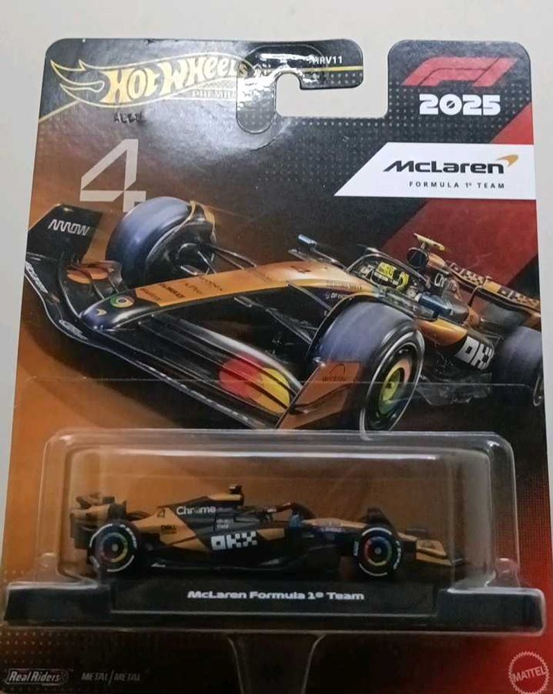 Hot Wheels McLaren F1 2025