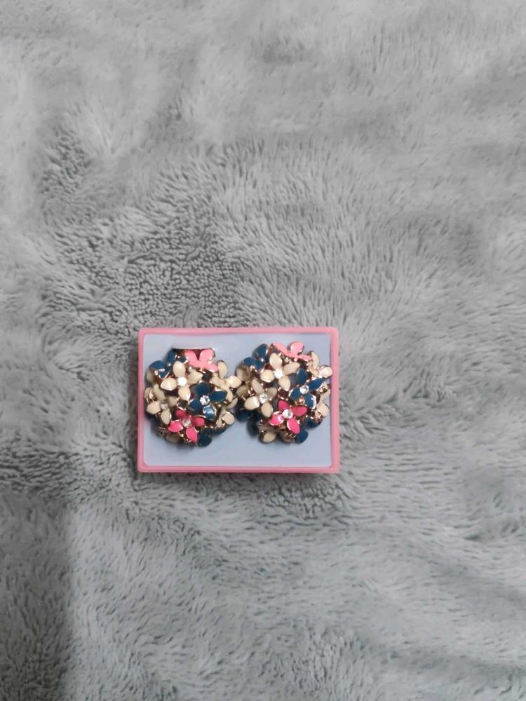 Floral Stud Earrings