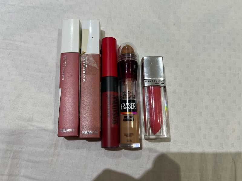 Maybelline Lipsticks &amp; Concealer