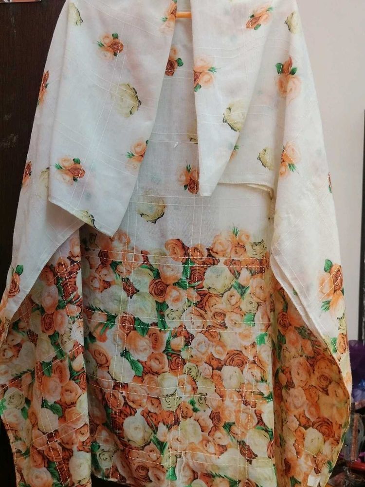 Cotton Floral Scraf
