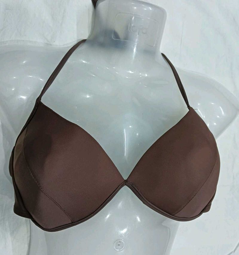 ⭐ Brown Bikini Top