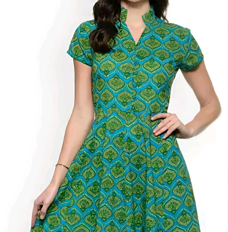 💚💙Meternity Ethnic Gown