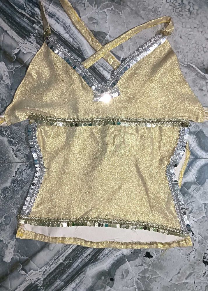 Y2K SPARKLY CAMI TOP