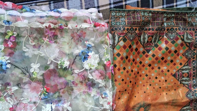 Beautiful two thread work dupattas❤️
