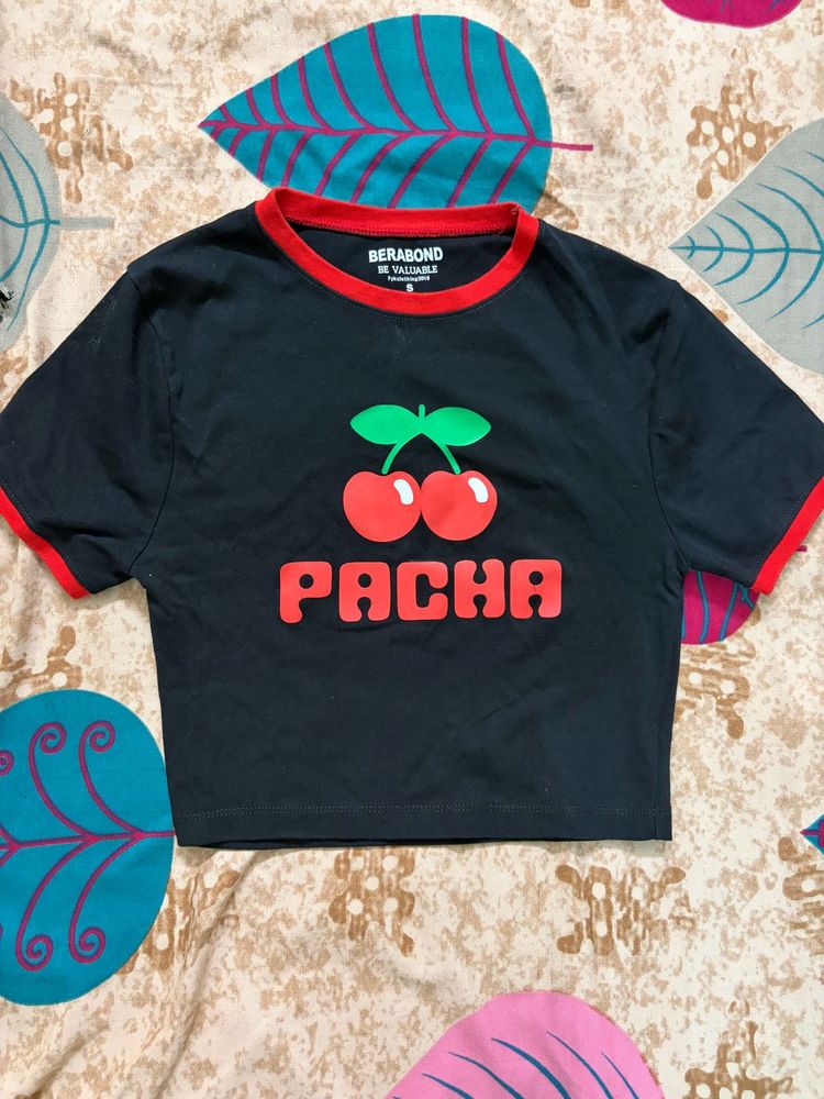 Cute Cherry Graphic T-Shirt