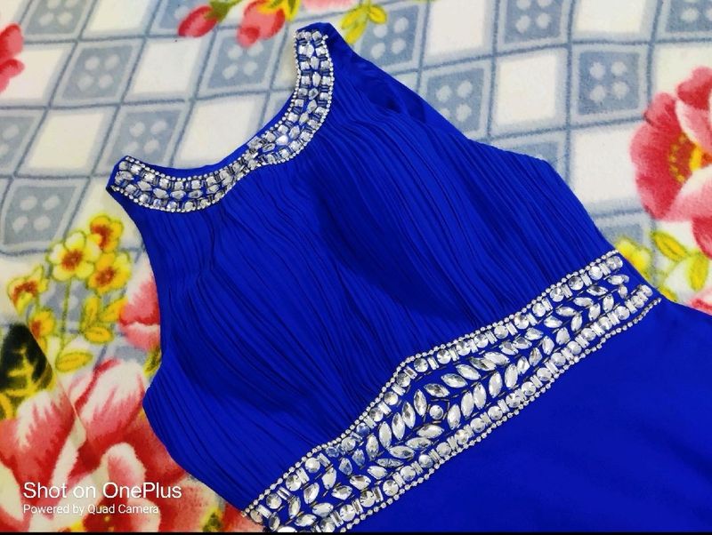Royal Blue Dress